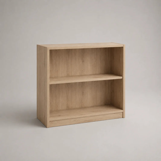 Holzregal MDF Eichenfurnier Hellbraun 80x30x90cm