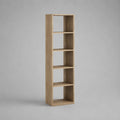 Holzregal Eiche 5 Ebenen 180x30x24 cm